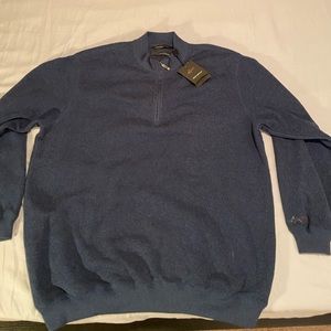 Navy Blue Greg Norman Pullover